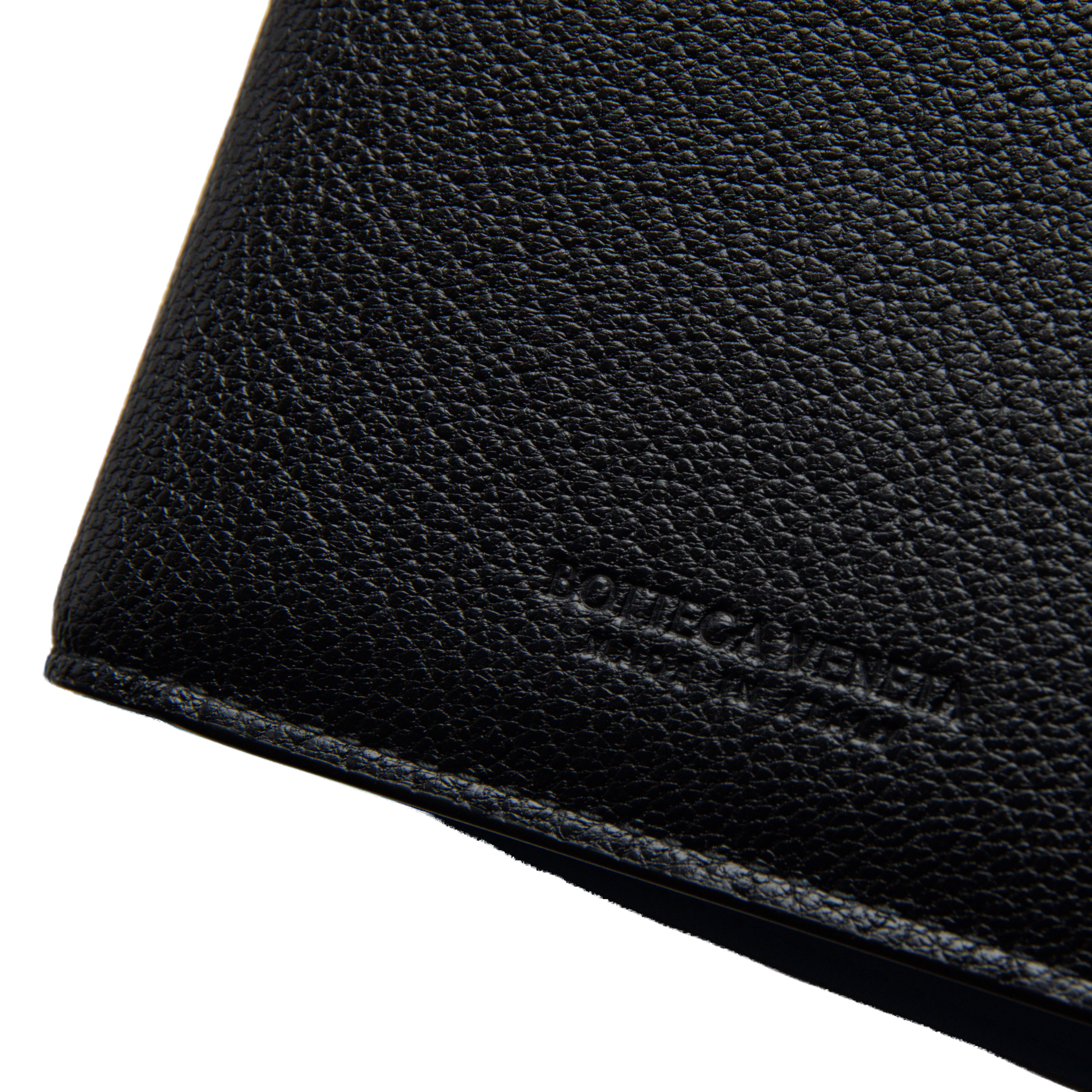 Bottega Veneta Bi-Fold Wallet — Black