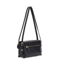 Guess Lefia bandolera con solapa — Negro