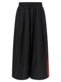 Y-3 Striped Technical Taffeta Joggers — Black