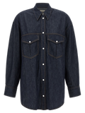 Khaite Christensen Shirt — Navy