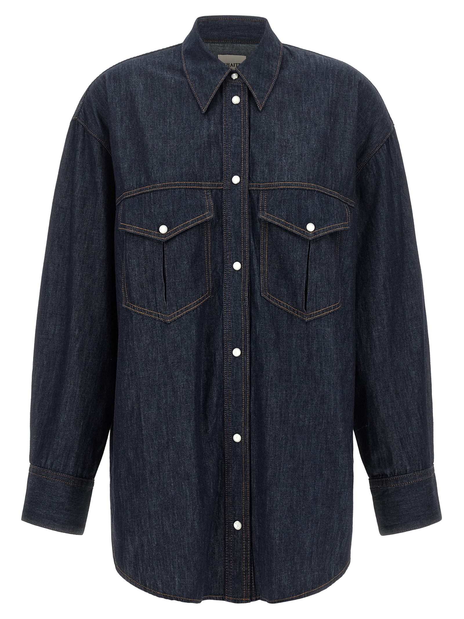 Khaite Christensen Shirt — Navy