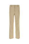 Prada Linen Trousers — Beige