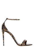 Dolce & Gabbana Leo Heel Sandal — Gold