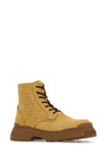 Fendi Monogram Canvas Boot — Yellow