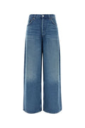 Agolde Rounded Baggy Jeans — Blue