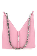 Givenchy Geometric Leather Shoulder Bag — Pink