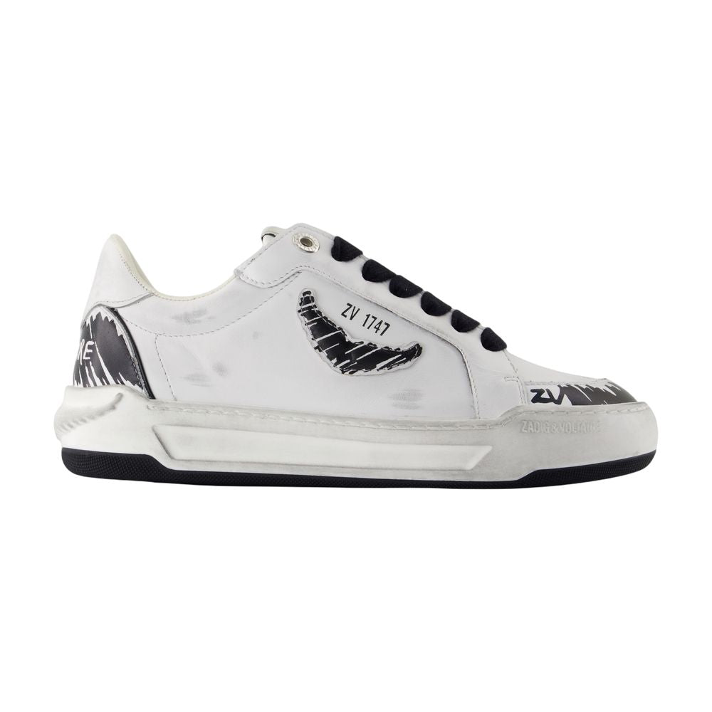 Zadig & Voltaire Fly Wings Sneaker — White