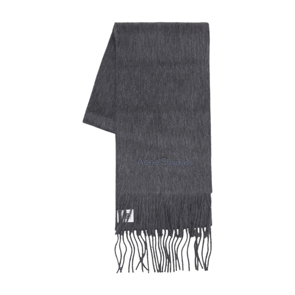 Acne Studios Wool Scarf — Gray