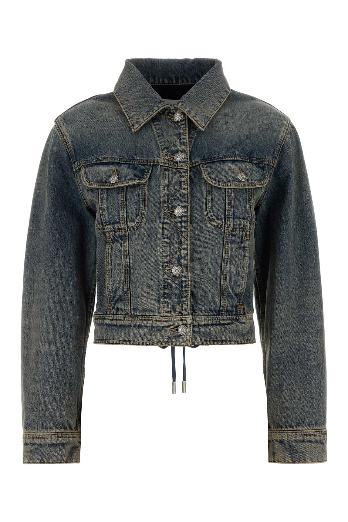 Alexander McQueen Denim Jacket — Blue