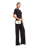 Pinko Love One Pocket Crossbody Bag — White