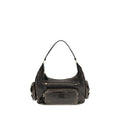 Miu Miu Pocket Shoulder Bag — Brown
