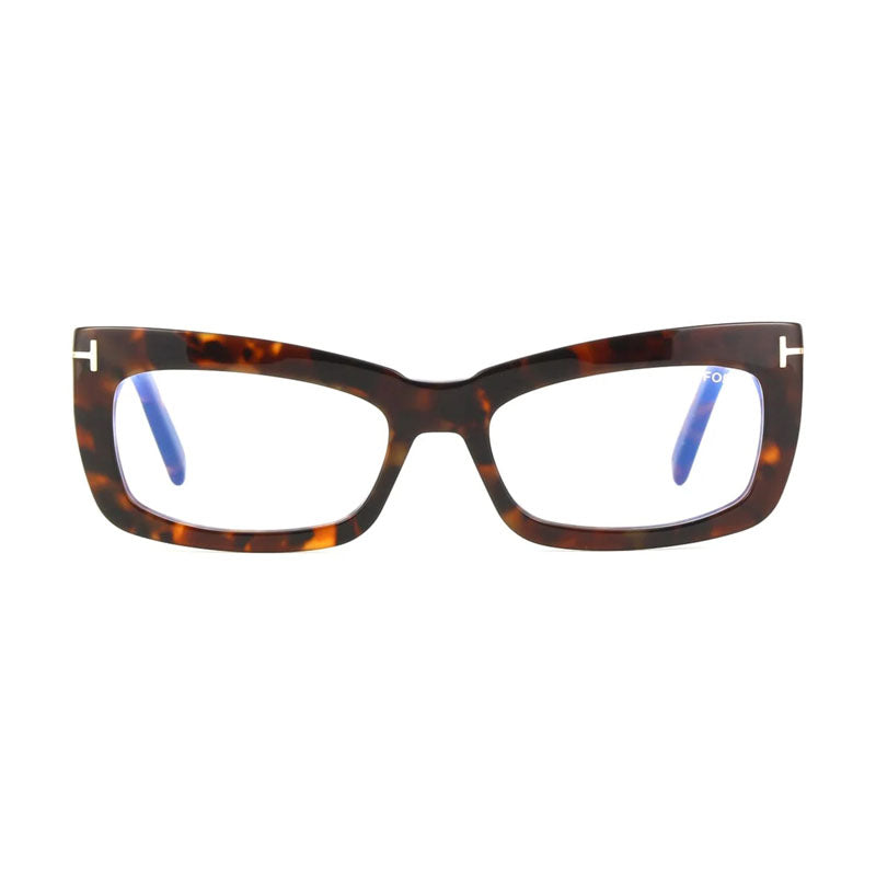 Tom Ford FT5966-B052 Tortoiseshell Acetate Eyeglasses — Brown