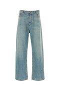 Valentino Garavani Light-Wash Denim Jeans — Blue