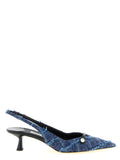 Jimmy Choo Amita Slingback Heel — Navy