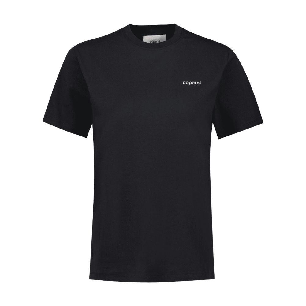 Coperni Logo-Embroidered T-Shirt — Black