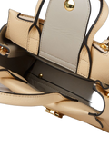 Coccinelle Arlettis Top Handle Bag — Beige