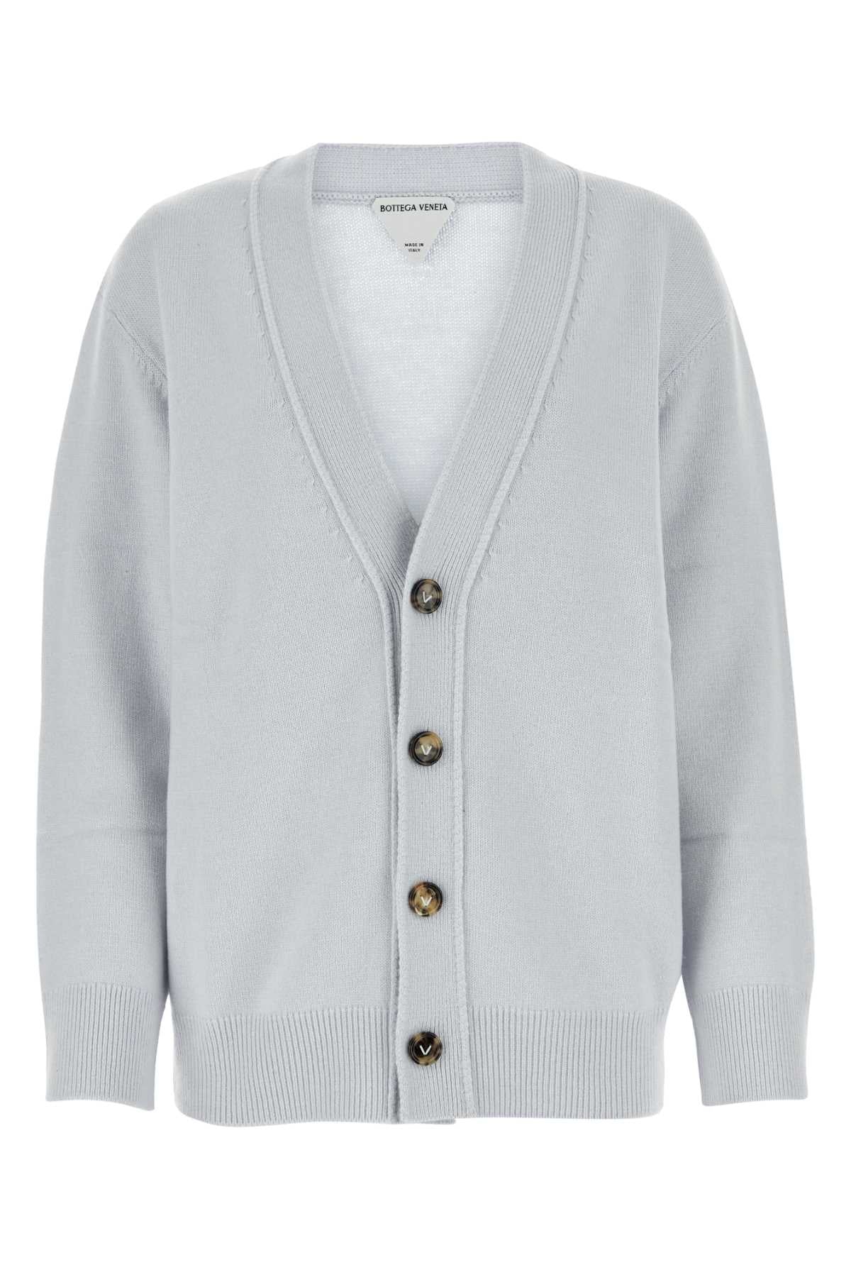 Bottega Veneta Cashmere Cardigan — Blue