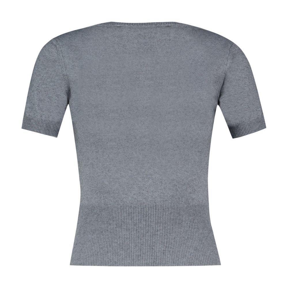 Vivienne Westwood Cotton Knit T-Shirt — Gray