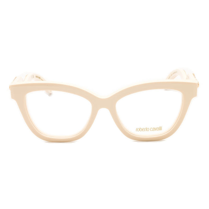 Roberto Cavalli VRC07209X7 Cat-Eye Full Rim Eyeglasses — Beige