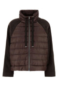 Herno Tricot Down Jacket — Brown