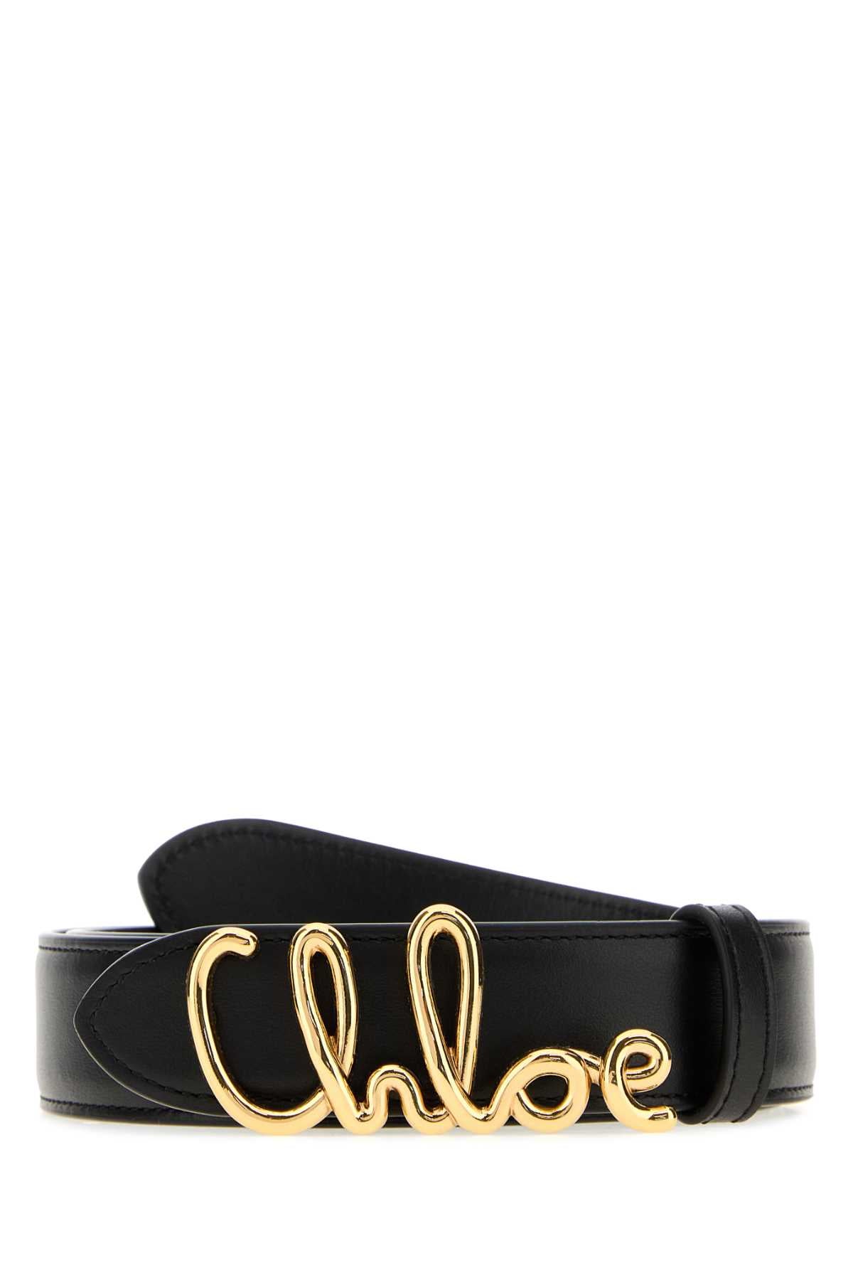 Chloé Chloé Belt — Black