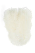 Monot MONOTFW22025SHEARLING Shearling Winter Hat — White