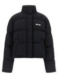 Moschino Smiley Down Jacket — Black