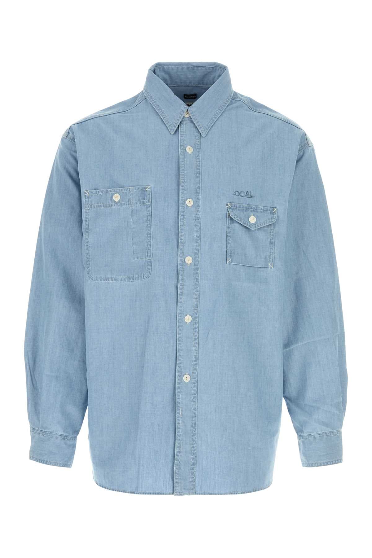 Nanamica Collar Shirt — Blue