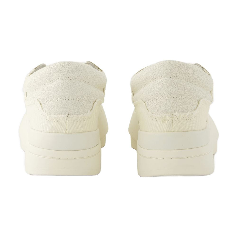 Y-3 Lux Bball Low Sneaker — White