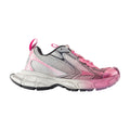 Balenciaga Mesh & Synthetic Colorblock Sneaker — Pink
