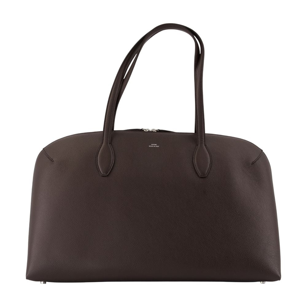 Toteme Day Shopper Tote Bag — Brown