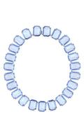 Swarovski Crystal Riviera Necklace — Blue