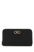 Ferragamo Portafoglio Wallet — Black