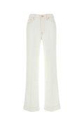 Seven For All Mankind Modern Dojo Trouser — White