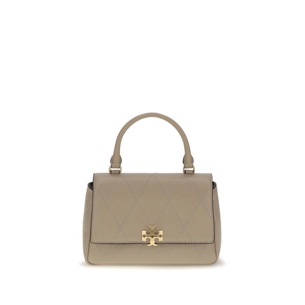 Tory Burch Charlie Handbag — Beige
