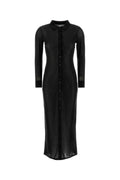 Alexander Wang Polo Shirt Dress — Black