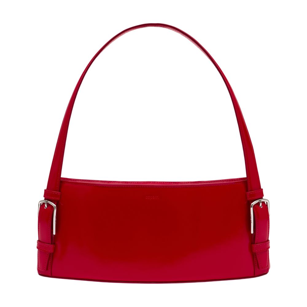 Coperni Red Calfskin Shoulder Bag — Red