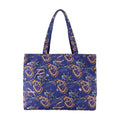 A.P.C. Reversible Jacquard Tote Bag — Blue