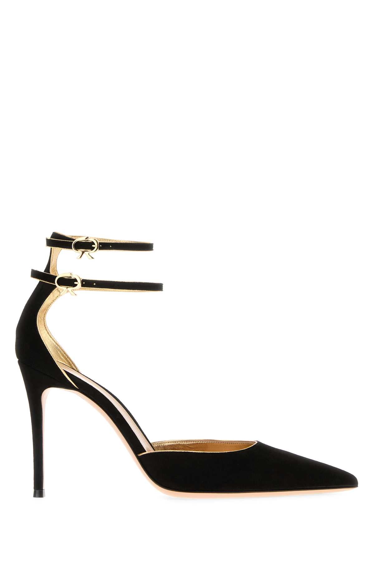 Gianvito Rossi Neme Heel — Black