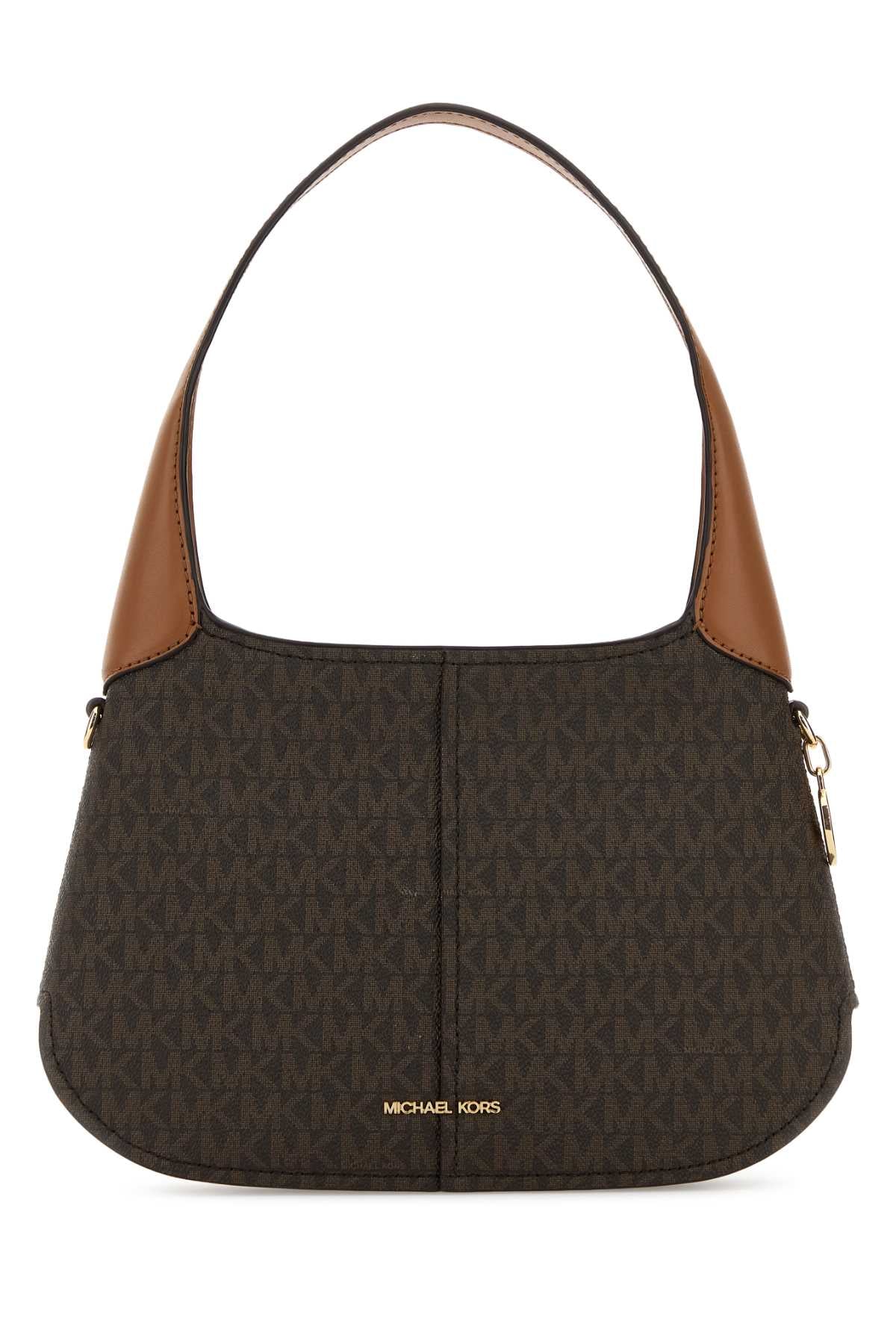 Michael By Michael Kors Alice Shoulder Bag — Brown