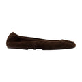 Tory Burch Reva Travel Ballerina Flat — Brown