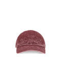 Golden Goose GOGUP02837P00273440233BB Baseball Cap — Bordeaux
