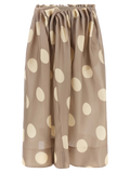 Khaite Riley Skirt — Gray