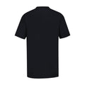 Versace Writing Embroidery T-Shirt — Black