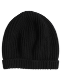 Dolce & Gabbana HAT10071 Virgin Wool Knitted Beanie — Black