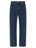 Fendi Flared Cotton Jeans — Blue