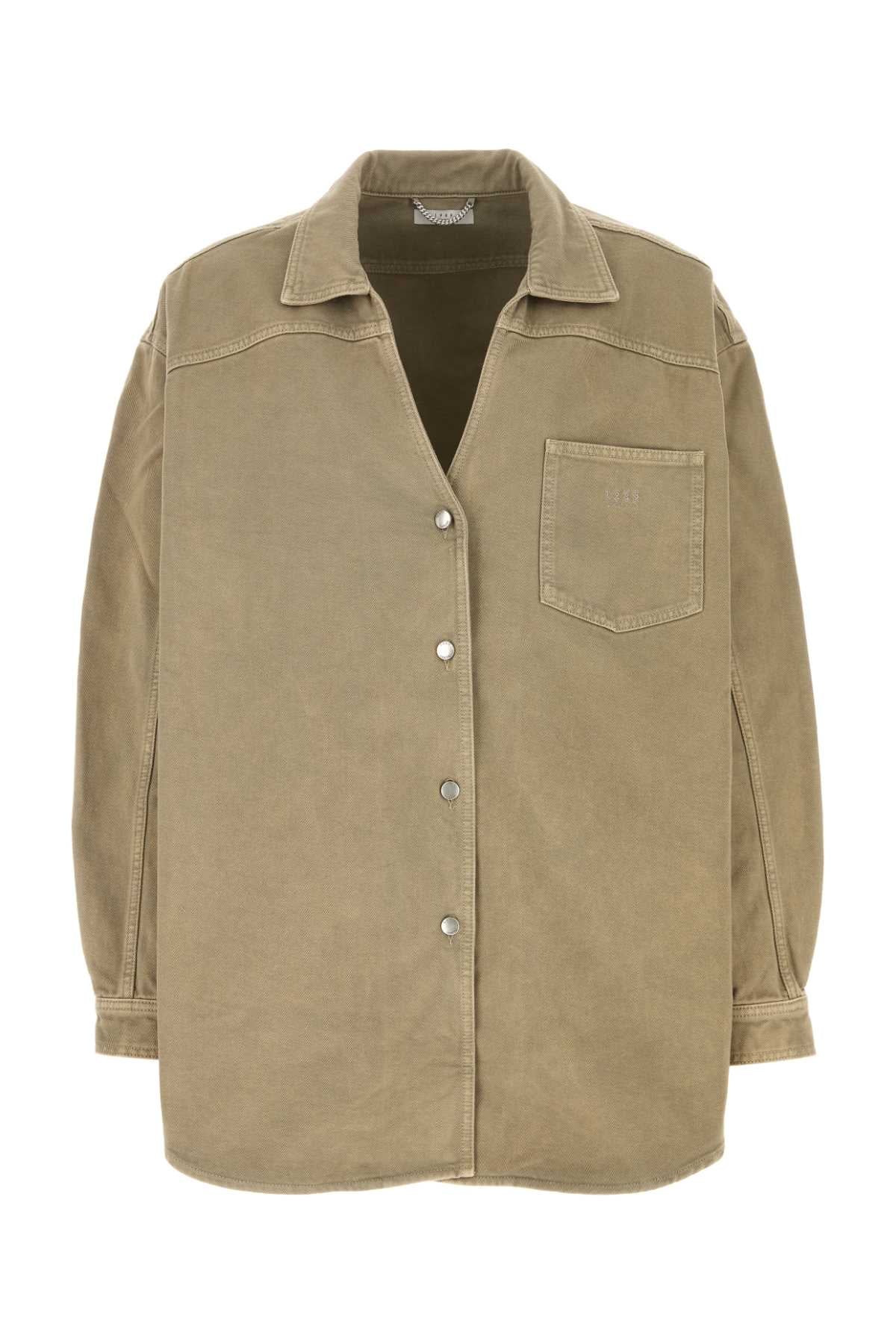 1989 Studio Cotton Utility Shirt — Beige