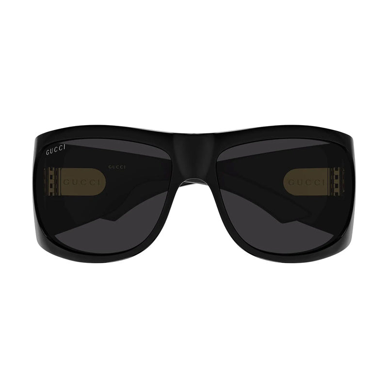 Gucci GG2170S001 Rectangle Full Rim Sunglasses — Black