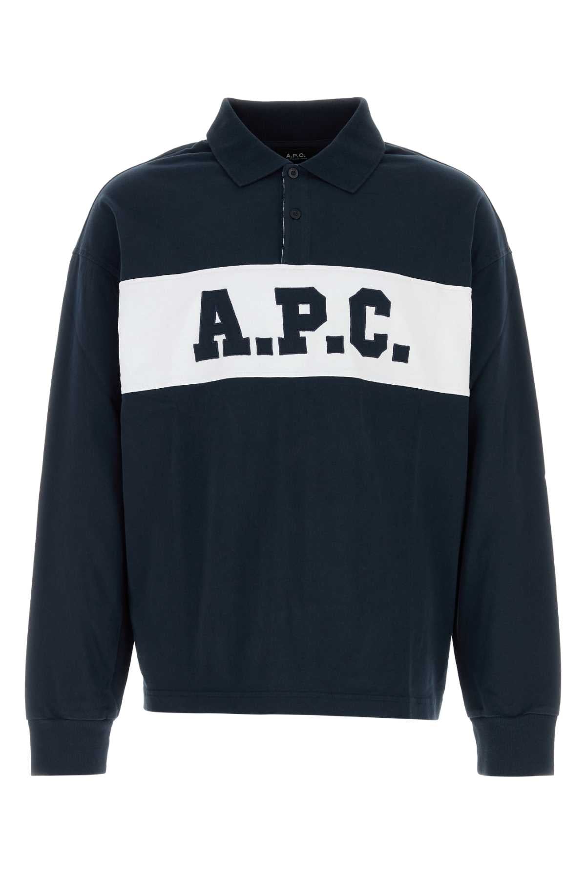 A.P.C. Alexis Polo Shirt — Navy