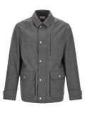 Brunello Cucinelli Field Jacket — Gray